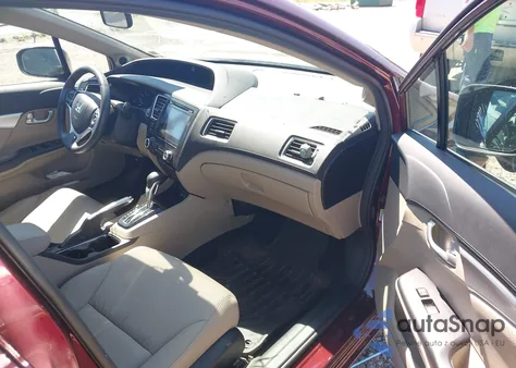 2015 Honda Civic Ex-L from USA, damaged, VIN 19XFB2F90FE255012